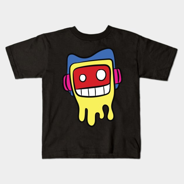 Graffiti Icon Kids T-Shirt by James P. Manning